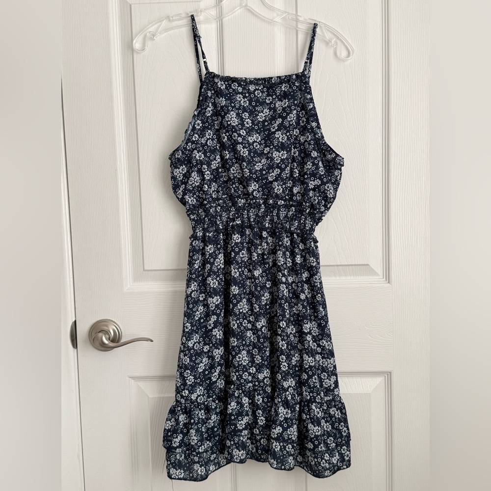 Altar'd State Navy Floral Dress - Picture 4 of 6